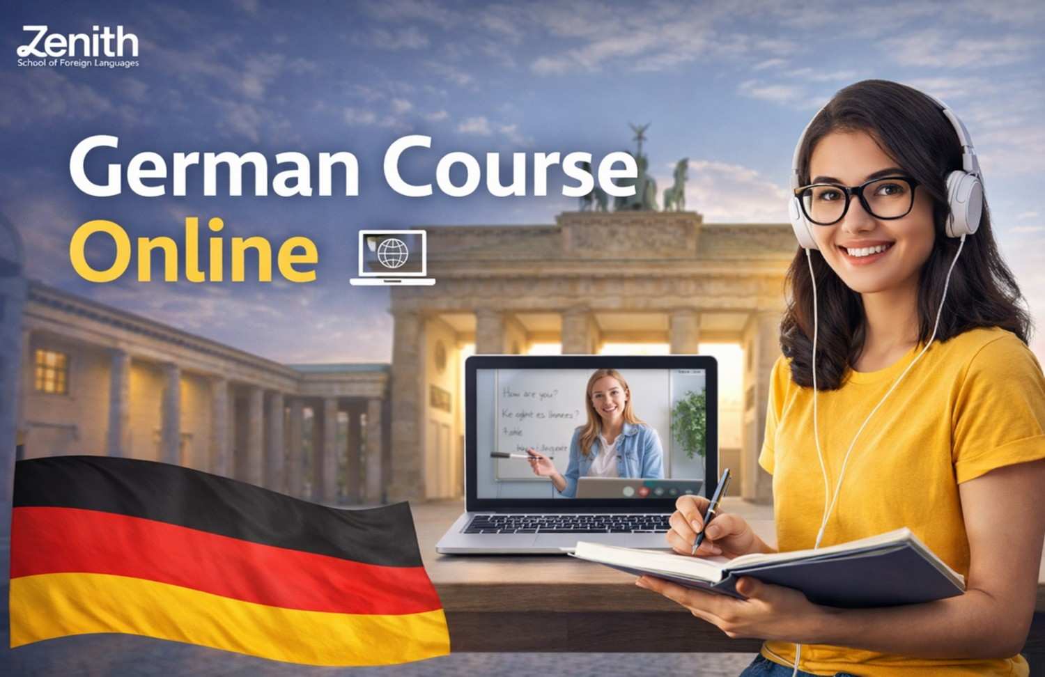 German Course Online – Zenith School of Foreign Languages