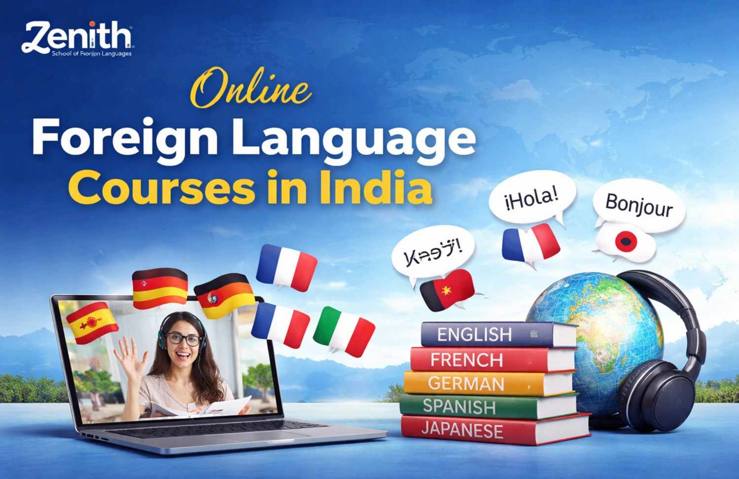 Online Foreign Language Courses in India – Zenith School of Foreign Languages