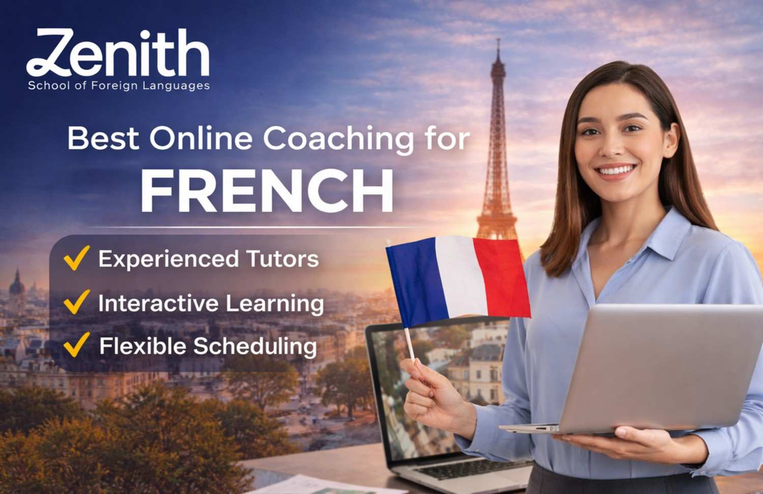 Best Online Coaching for French – Zenith School of Foreign Languages