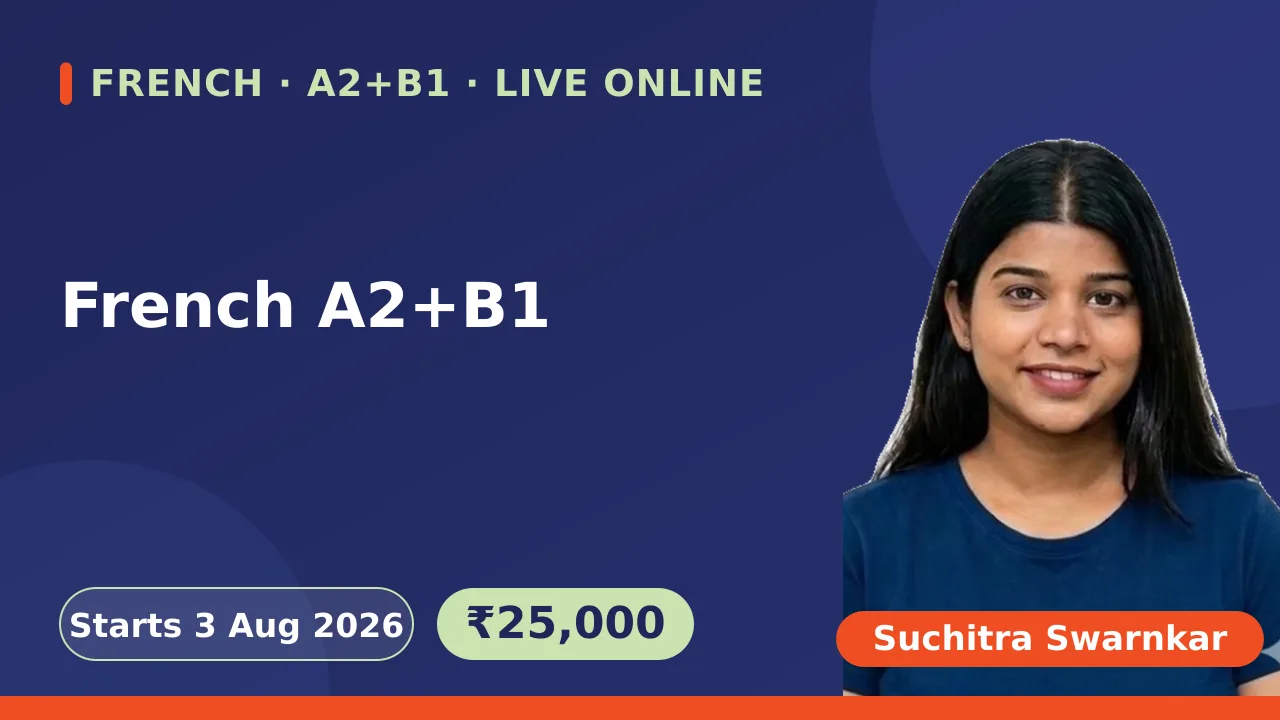 French A2+B1-3 Aug