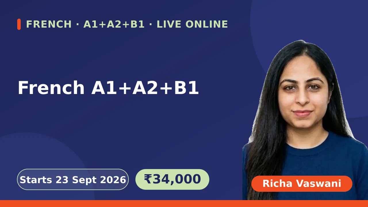 French A1+A2+B1-23 Sept