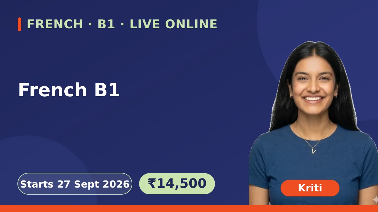 French B1-27 Sept