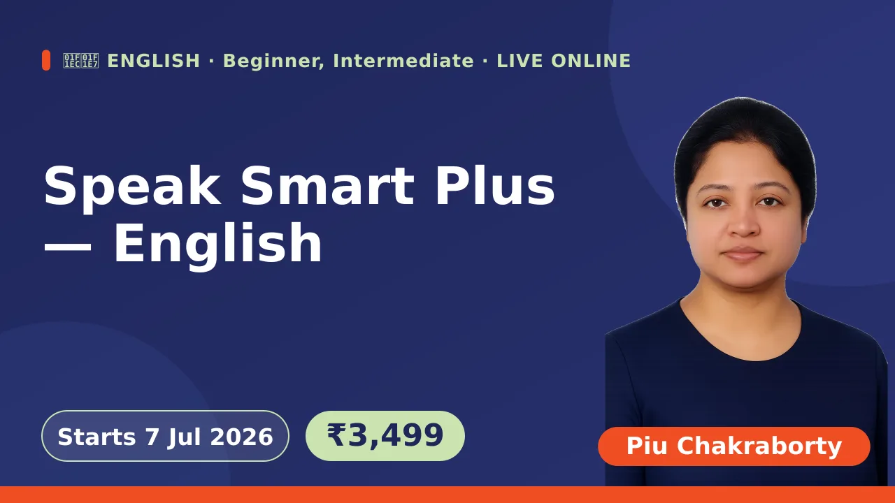 Speak Smart Plus — English